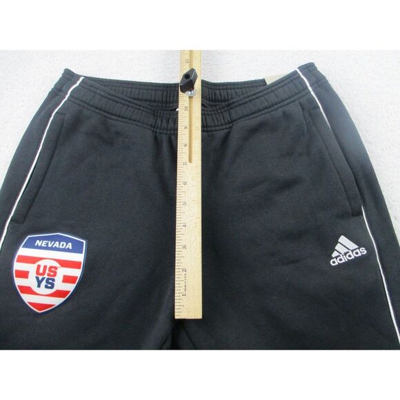 NWT Adidas Pants Mens Small Core 18 Nevada‎ Joggers Sweat Training Black CE9076 - Picture 8 of 14
